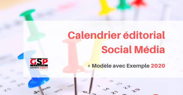 Calendrier Editorial Social Media